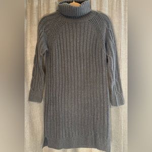 RD Style Knit Sweater Dress - Gray / size S